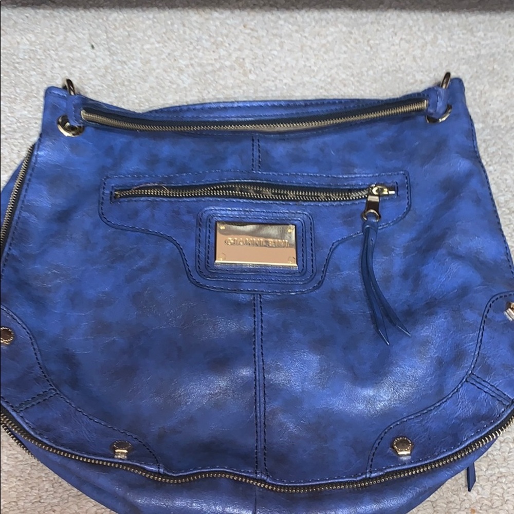 Blue Gianni Bini hobo bag